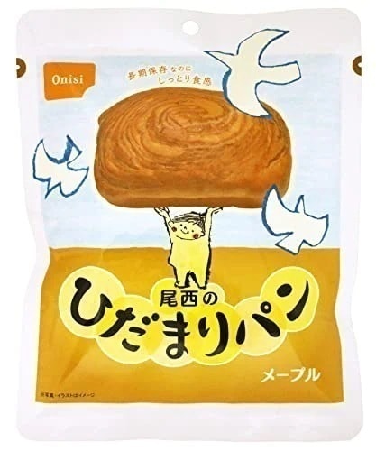 尾西食品 ひだまりパン メープル 70g×6袋 (非常食保存食)