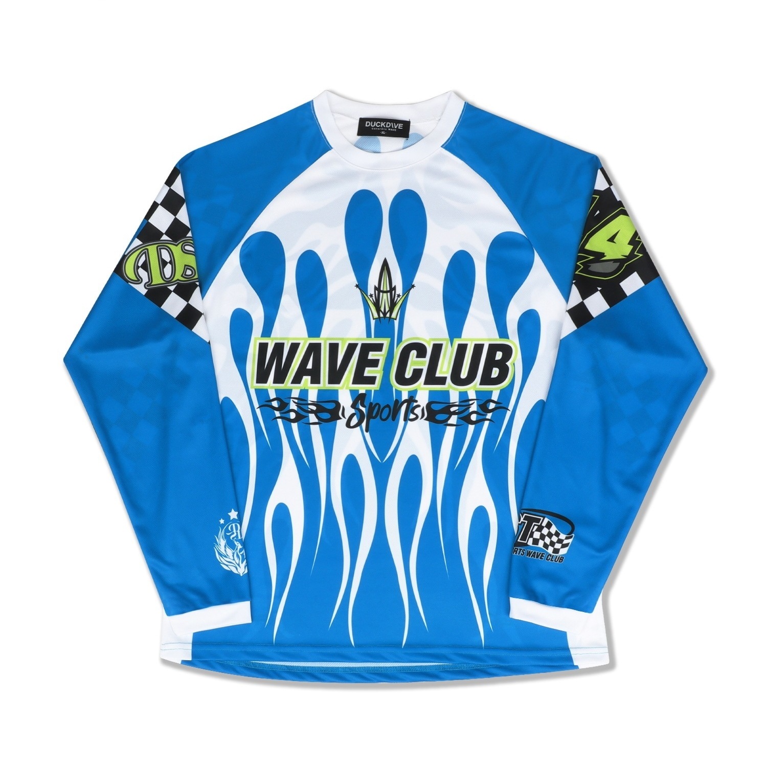 AFTER FIRE MESH LONG SLEEVE（BLUE）