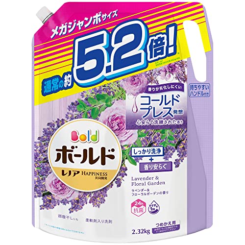 ボールド 洗濯洗剤 液体 ラベンダー&フローラルガーデン 詰め替え 2 320g[大容量]