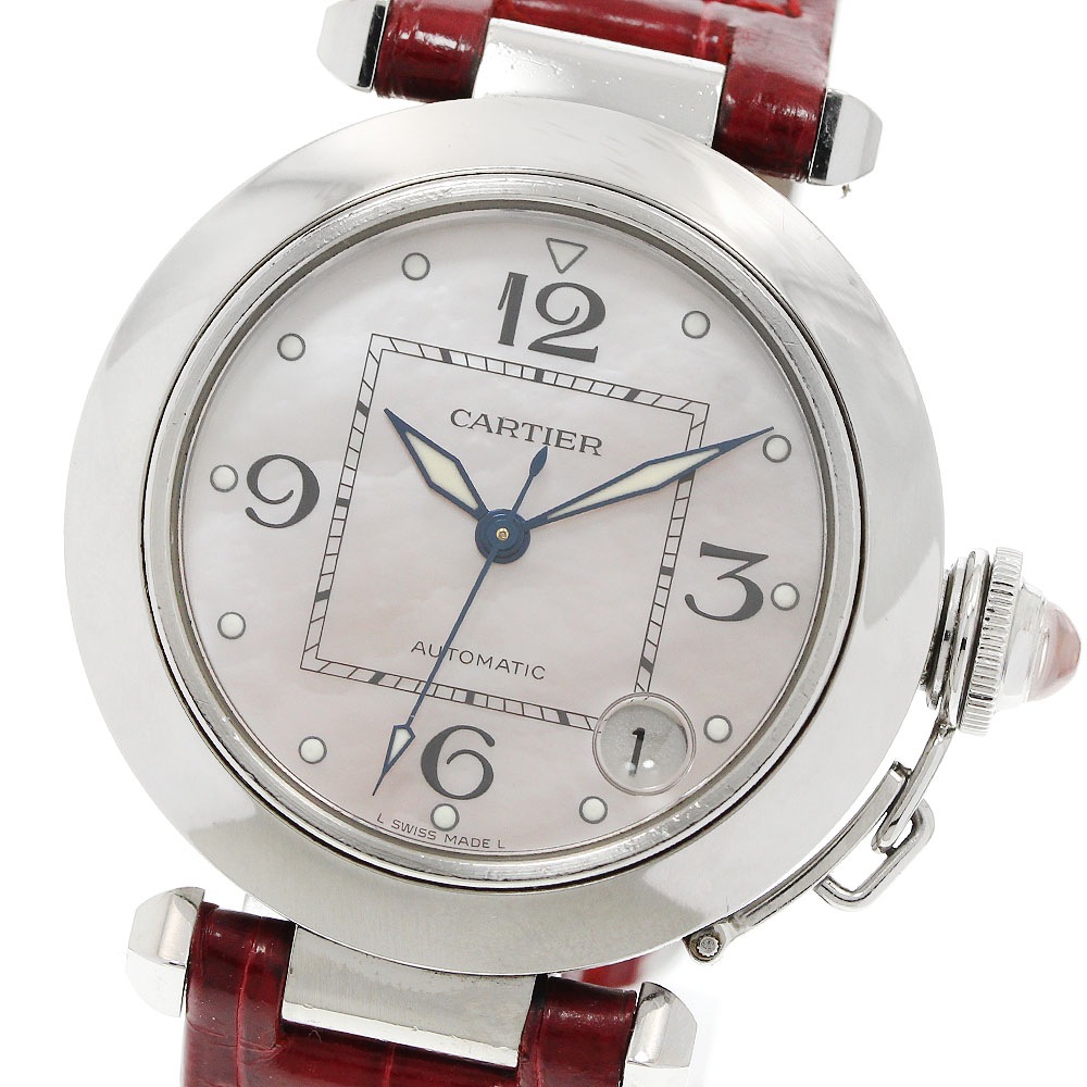 カルティエ CARTIER W3106499 パシャC 2003年 Xmas限定 自動巻き レディース _956648【中古】