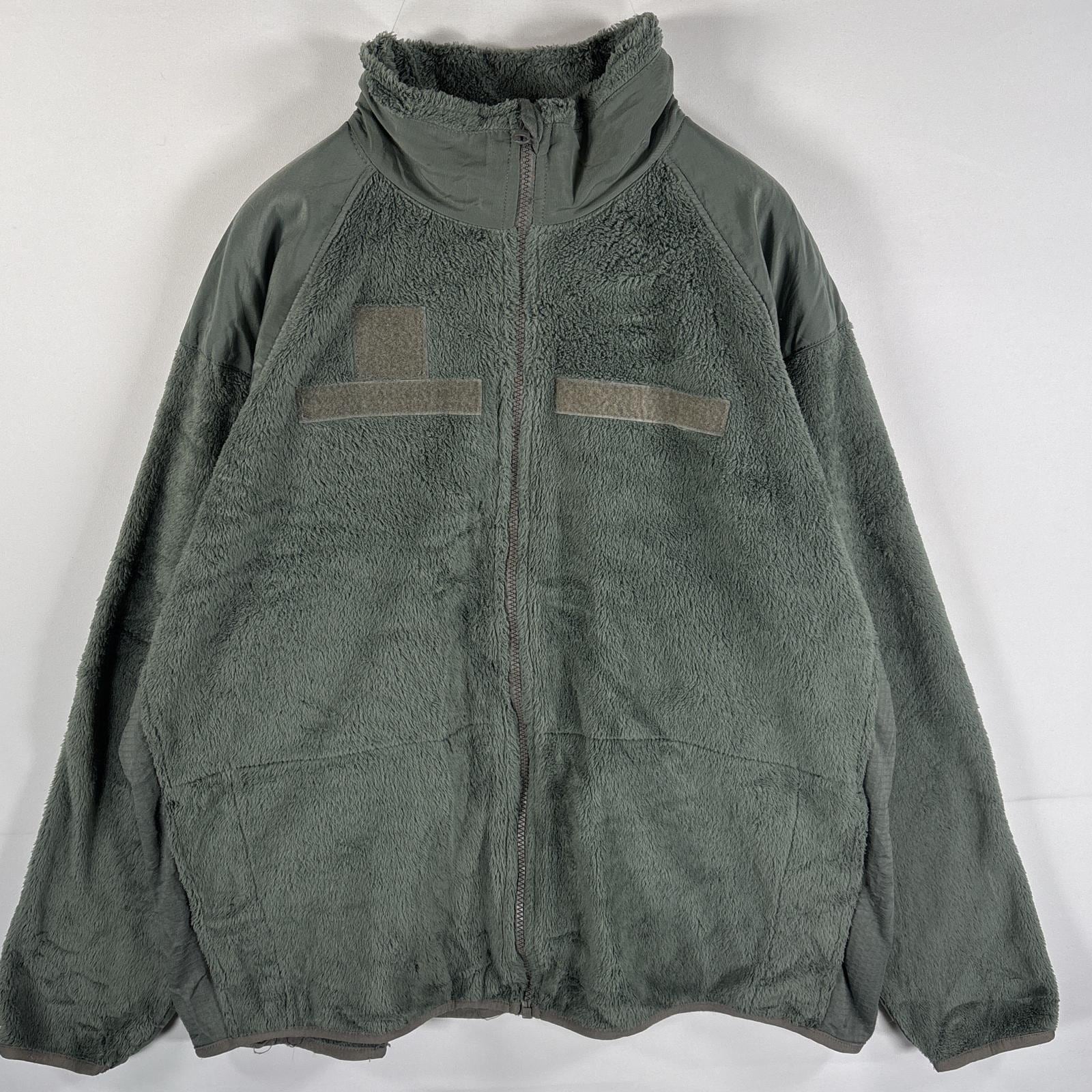 古着 エクワックス ECWCS level3 フリース ミリタリージャケット 米軍 ポーラテック 2010年製 LARGE REGULAR セージグリーン メンズ