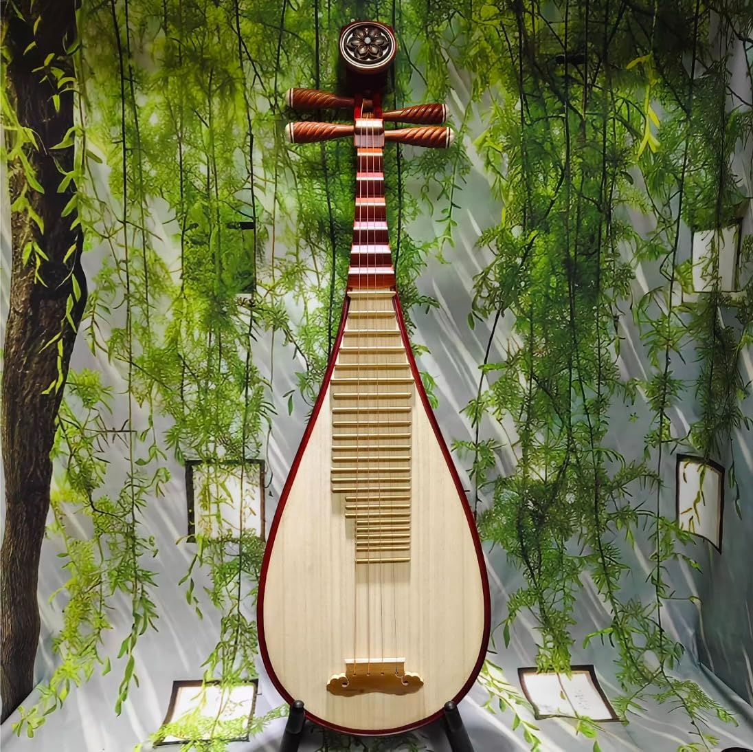 琵琶紅花梨木中国弦楽器