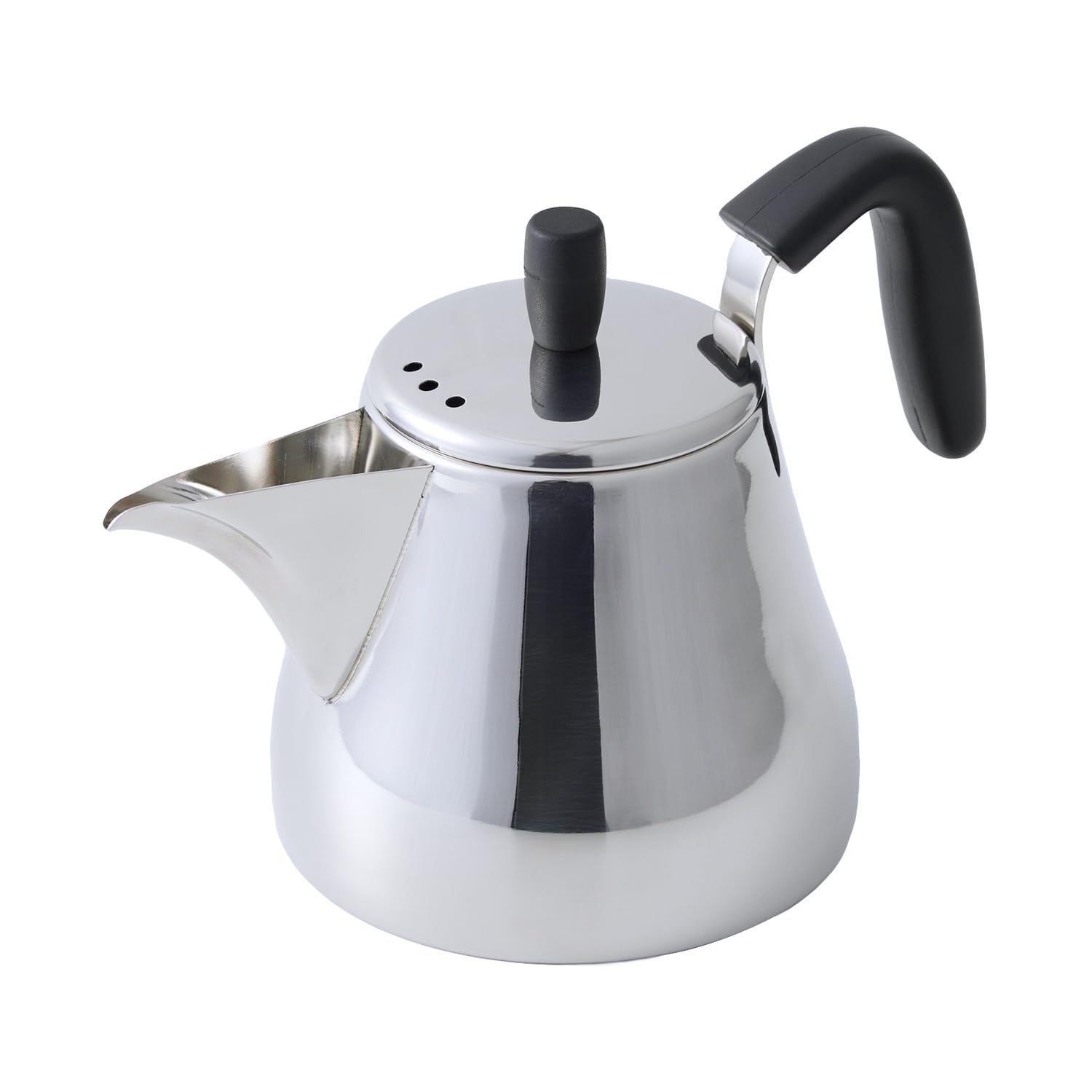 マーナ (marna) ドリップケトル (IH/ガス火可) 細く注げる 広口で洗いやすい (実容量600ml) ドリップポット コーヒーポット やかん コーヒーケトル Ready to K792