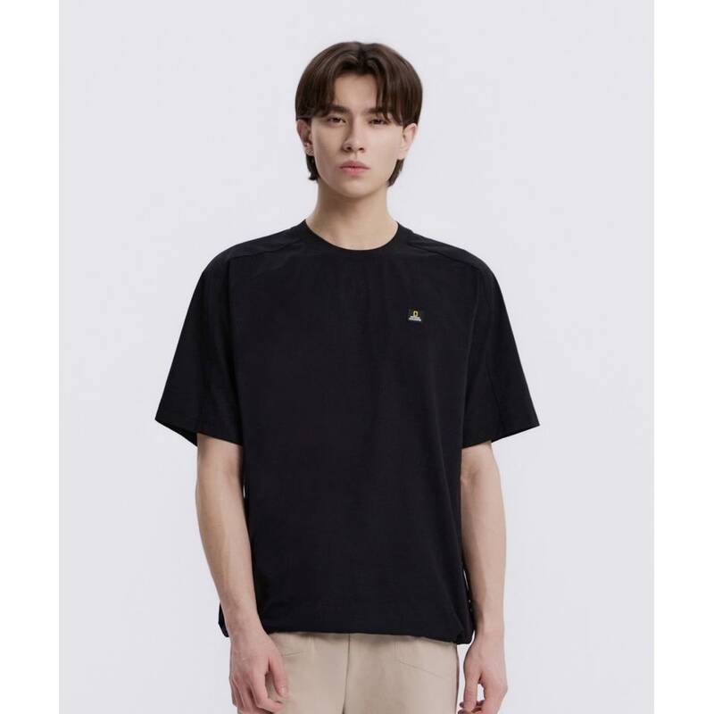 ナショナルジオグラフィック NATIONALGEOGRAPHIC N262UTS990 フローズンエア セミオーバーフィット 半袖Tシャツ BLACK N262UTS990099 351222