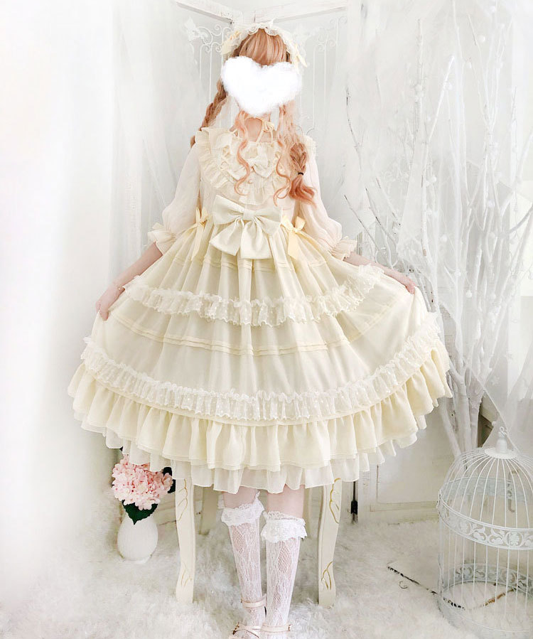 星の天使の夢少女のワンピース ロリータワンピース
