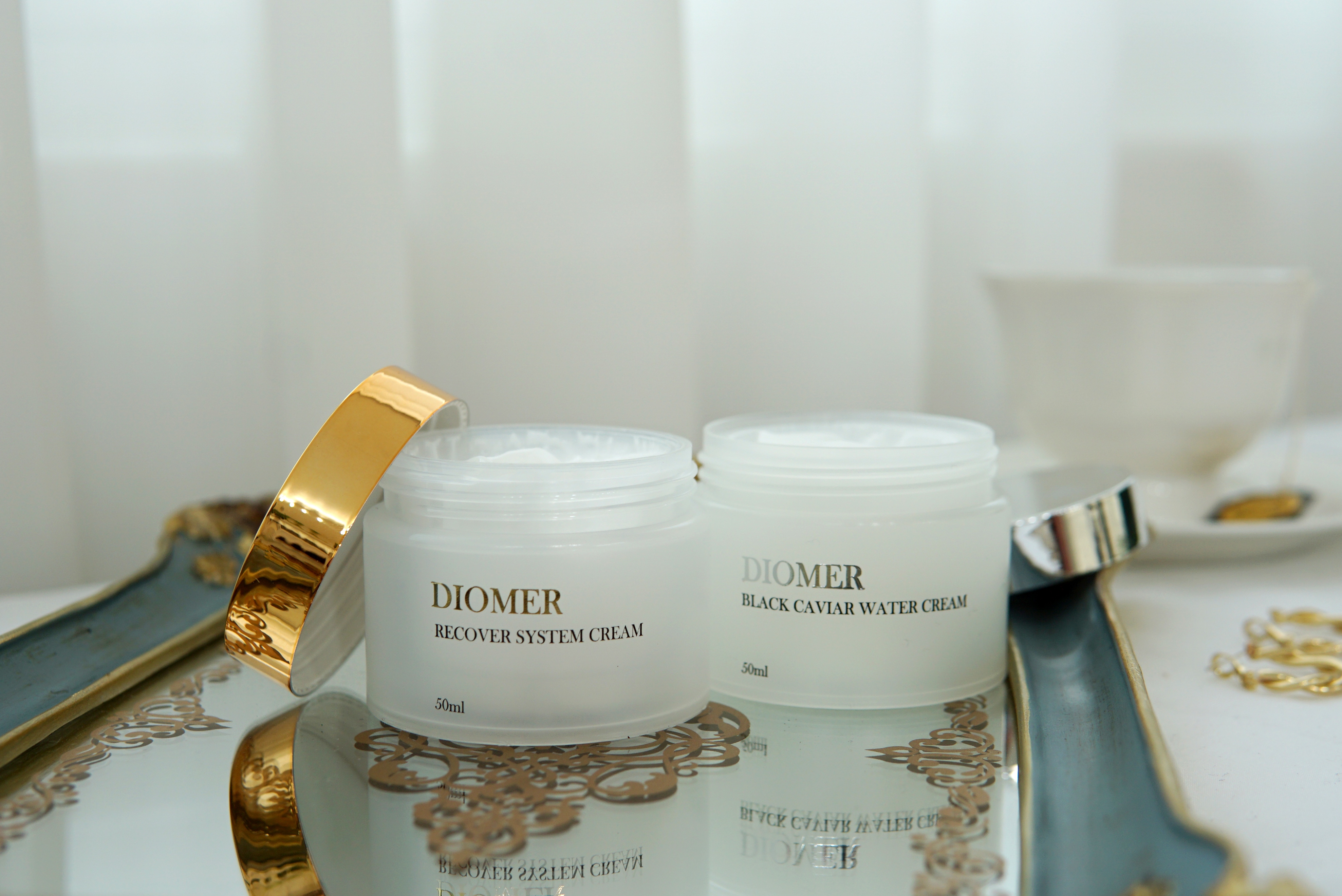 ディオメール デイアンドナイトクリームセット（水分リカバークリームの2種）+マスクパックをプレゼント