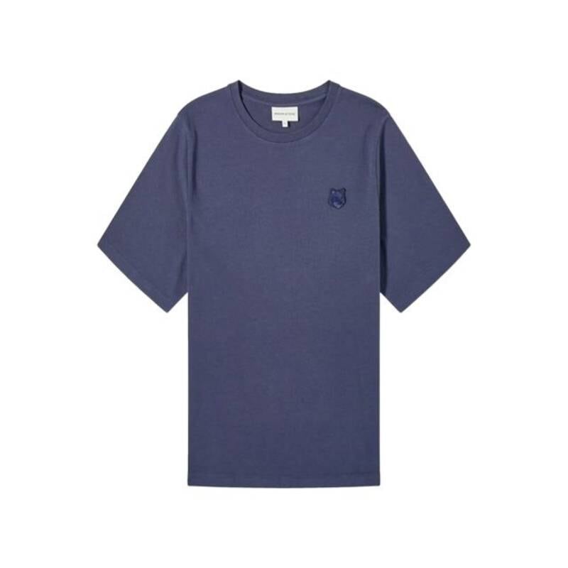 メゾン・キツネ ボールド・フォックス 半袖Tシャツ ブルー レディース MW00127KJ0119 P476