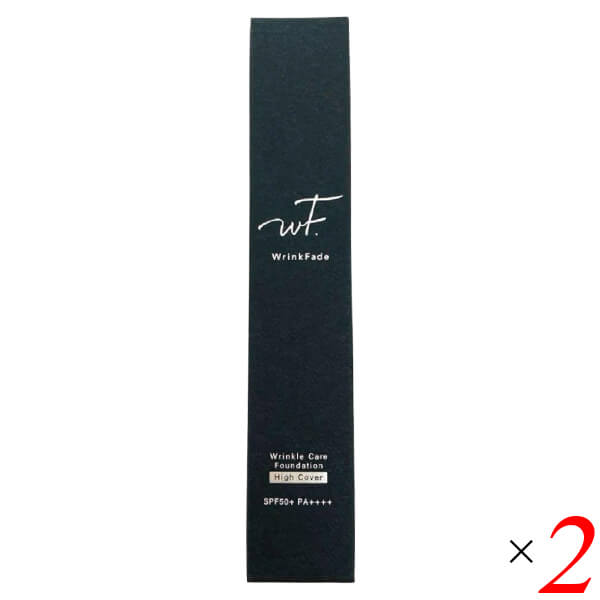 WrinkFade リンクフェード 薬用ハイカバーファンデーション 20g 2個セット 医薬部外品