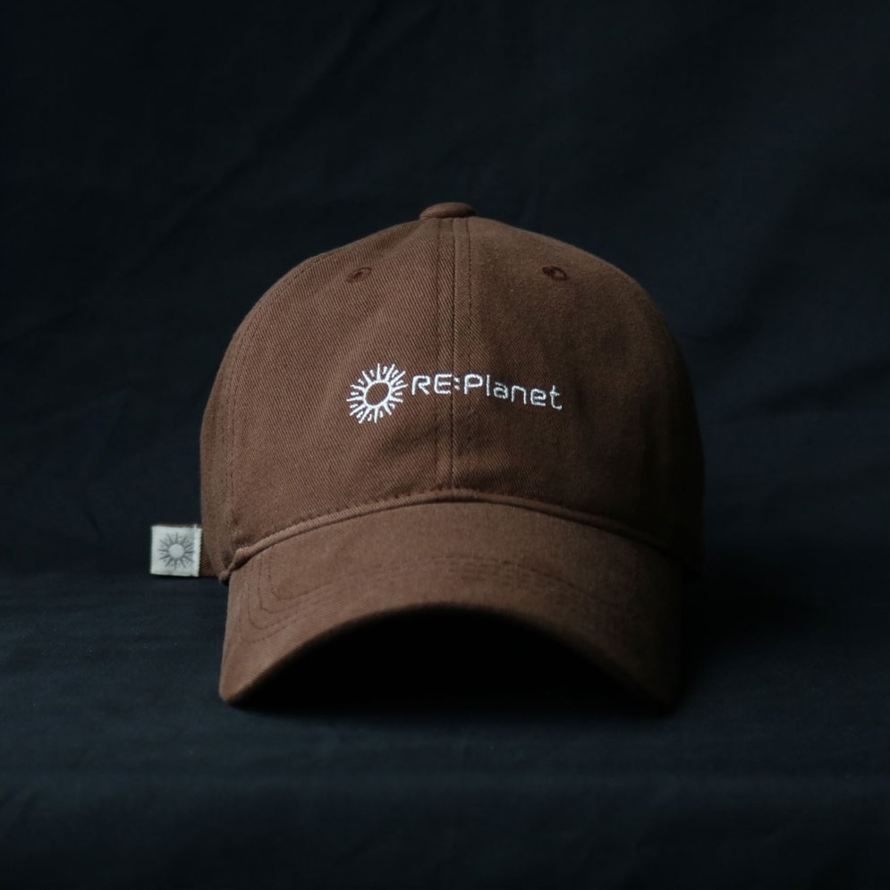 Organic Bio Washing Ball cap / Brown