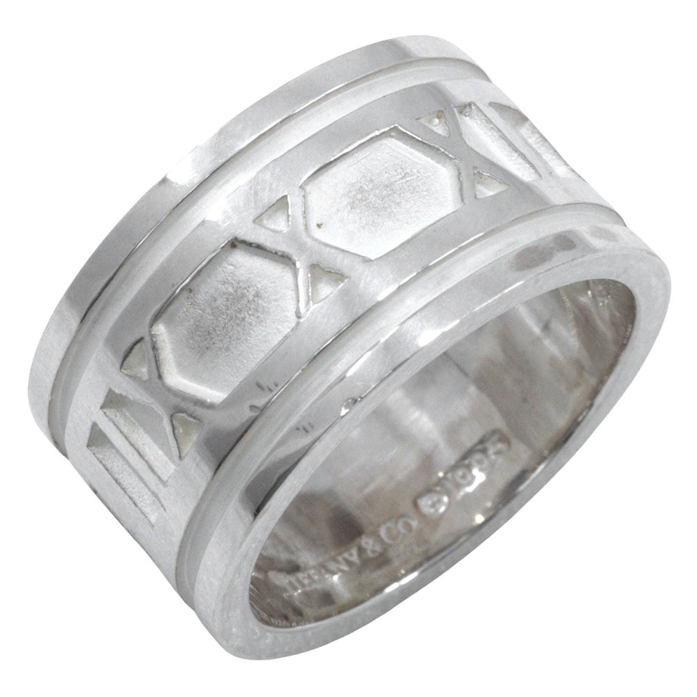 アトラス ワイド リング・指輪 シルバー925 16.5号 約10.8g メンズ 中古品 A-ランク