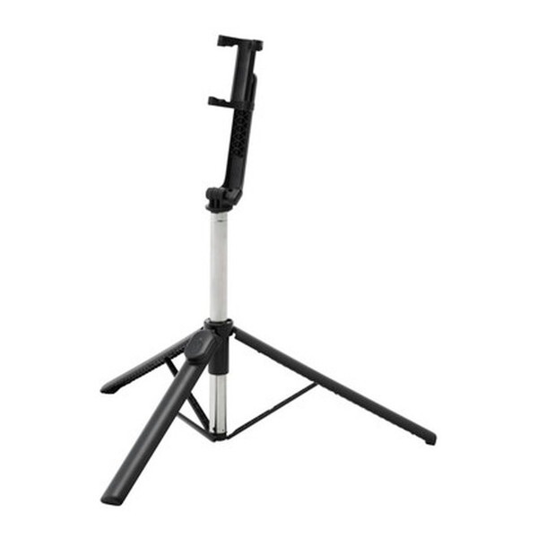 P-STSR03120BK ブラック スマホ Bluetooth 三脚 自撮り棒 2Way スタンド 床置き 最大1400mm コンパクト 4～6.9インチまで装着可 メーカー直送