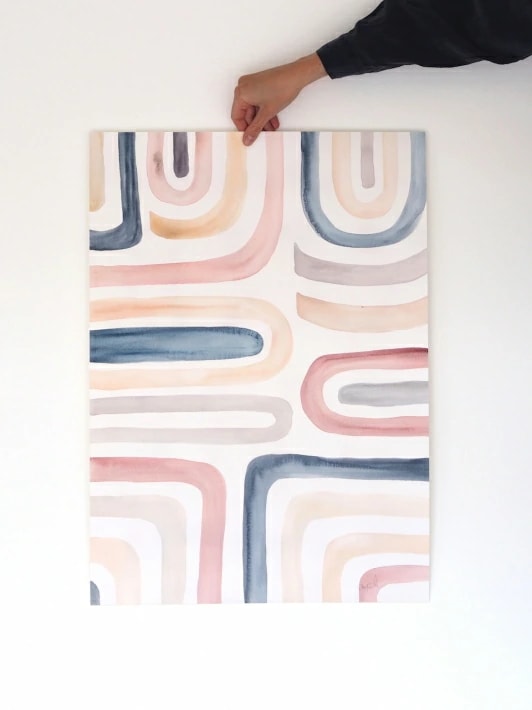 【スーパーSALE限定プライス】SILKE BONDE LABYRINTH POSTER