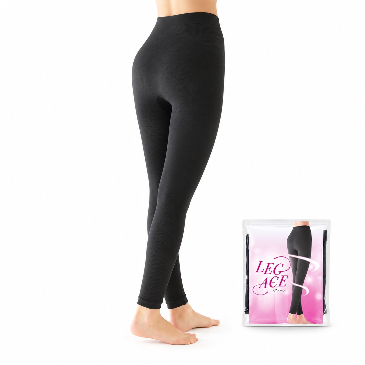 レグエース ロングスパッツ LEGACE ブラック Qoo10] レグエースロングスパッツ1枚【LEGAC
