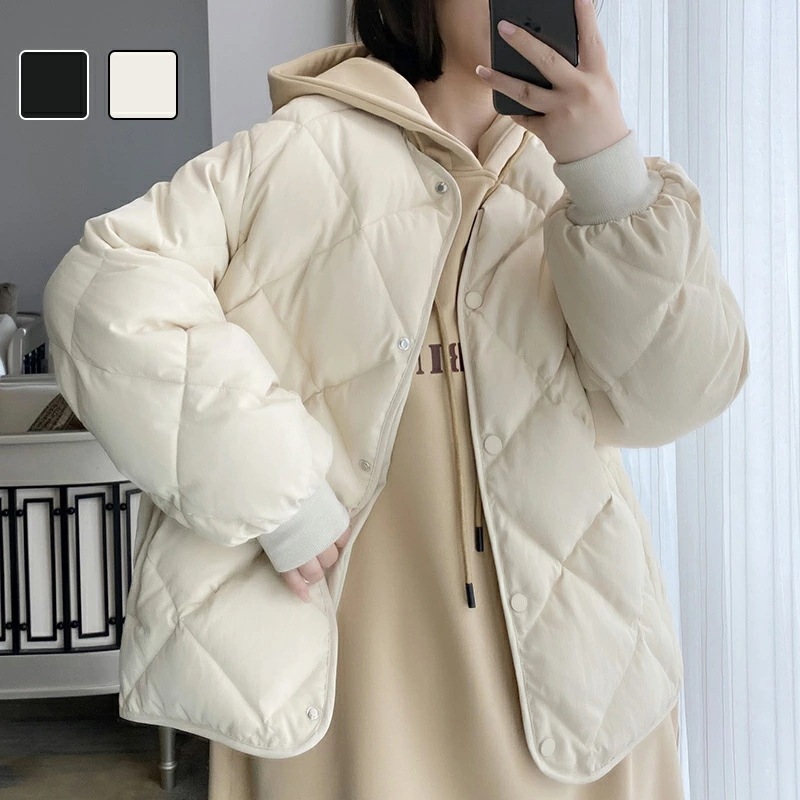 ダウンコート ショート丈 コート レディース 冬 ダウンジャケット ショートコート 女性用 中綿コート アウター 前開き 暖かい 防寒 シンプル 通勤 トレンド 軽い 軽量 カジュアル 大きいサイズ
