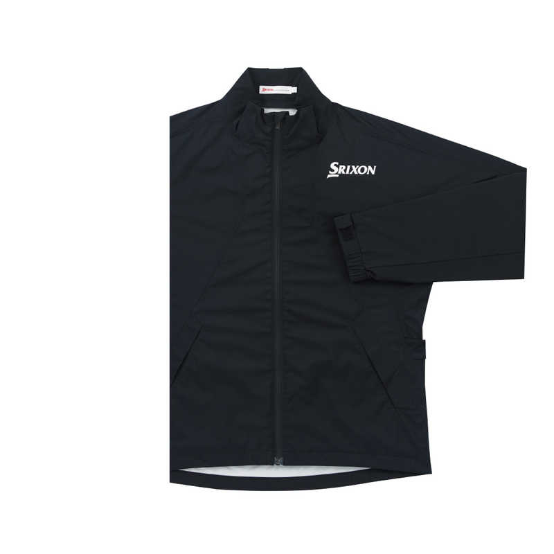 ダンロップ(スリクソン)　レインスーツ ブラック M 【返品交換不可】　SMR5001