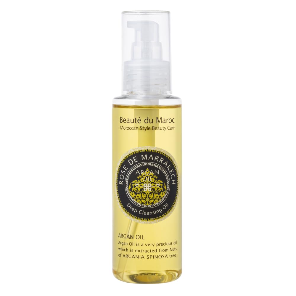 ローズ ド マラケシュ(ROSE DE MARRAKECH) ディープ クレンジング オイル120ml(アルガンオイル75%配合)