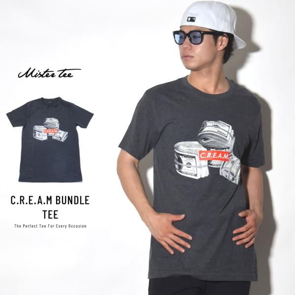 ミスターティー Mister Tee Tシャツ メンズ C.R.E.A.M BUNDLE TEE MT185