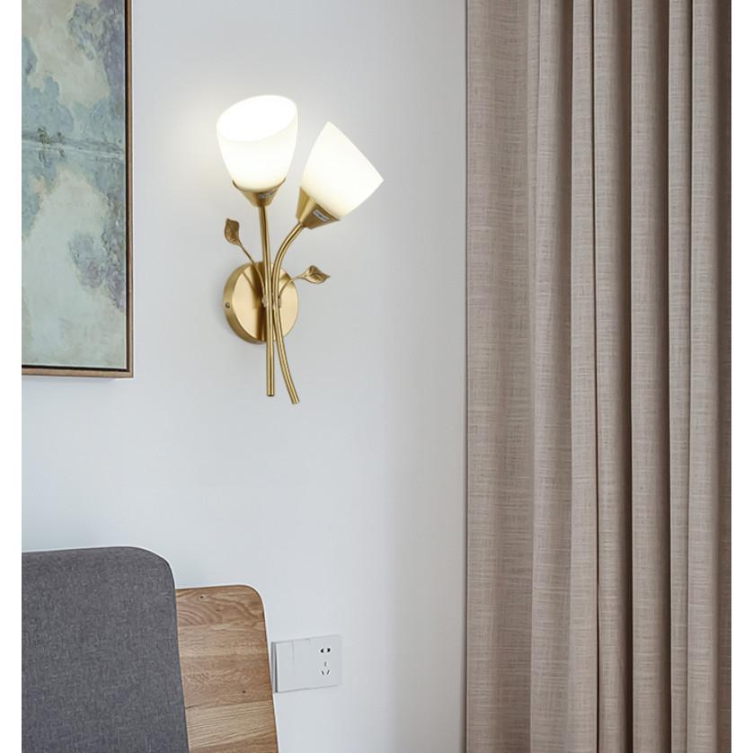 ブラケットライト 北欧 壁掛け照明 真鍮 壁掛けライト 玄関照明 2灯 照明 ウォールライト ガラス おしゃれ 照明 照明器具 LED インテリア リビング 玄関灯