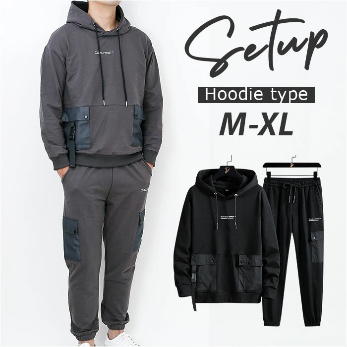 セットアップ ジャージ メンズ 通販 メンズジャージ上下セット スウェット セットアップジャージ スウェットセットアップ スウェット上下セット パーカー スェット ボトムス フーディー 長袖 おしゃれ 5,012円