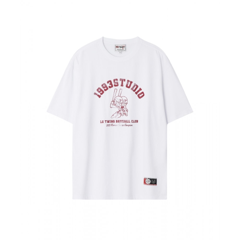 1993スタジオ [LGツインズ] 93ツインズグラフィックTシャツ_ホワイト