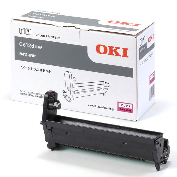 (純正品) OKI DR-C4DM イメージドラム マゼンタ