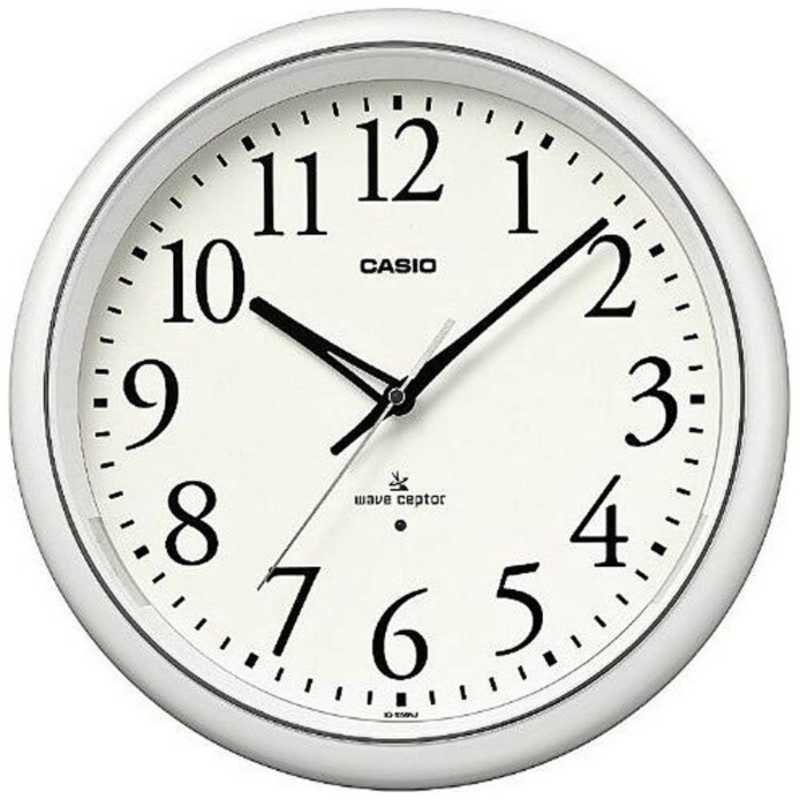 カシオ　CASIO　掛け時計　IQ-1050NJ-7JF (パｰルホワイト)