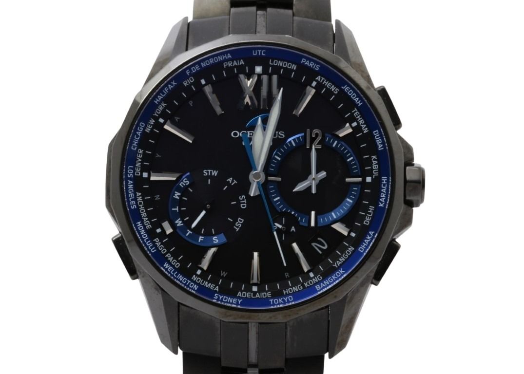 腕時計 OCEANUS Manta オシアナス マンタ OCW-S3400B-1AJF チタン - アナログ ブラック系 ウォッチ ブランド 高級 人気 プレゼント【本物保証】