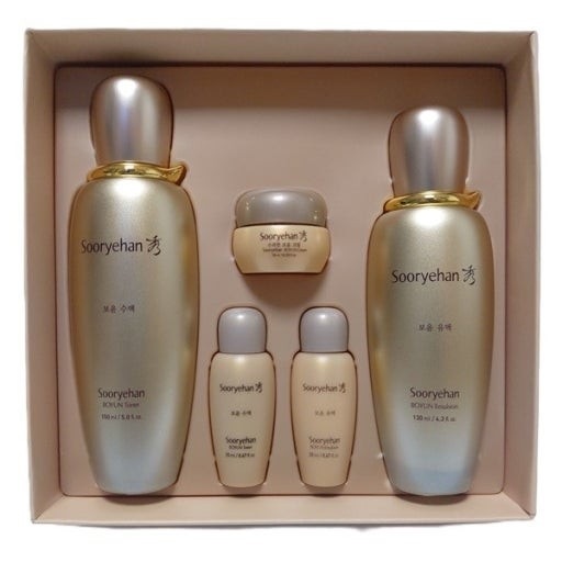 韓国の人気コスメ秀麗なボユン基礎化粧品2点セット/機能性化粧品