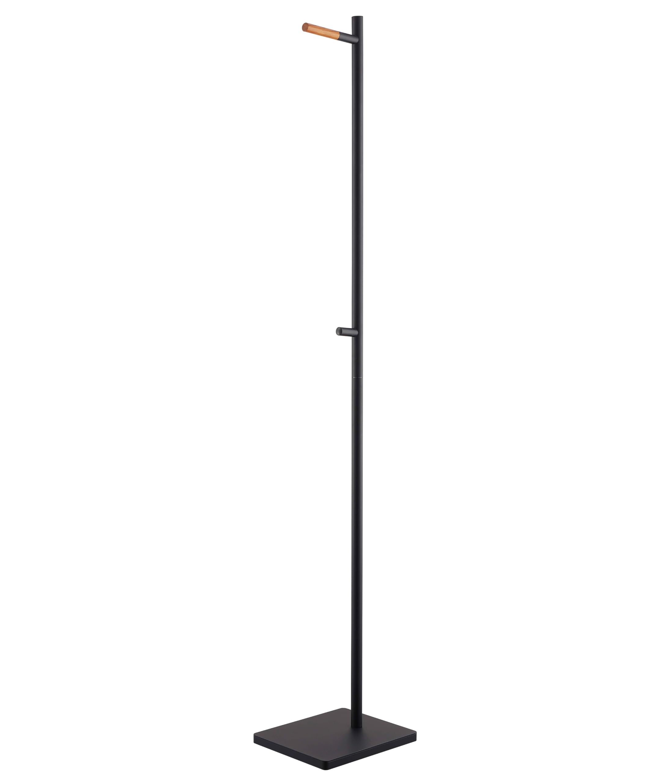 エントランス コートハンガー ブラック 約W23×D30×H162.5cm タワー tower 玄関先 オフィス 場所を取らず スマート設計 5913