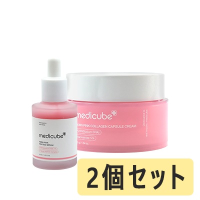 PDRNピンクペプチドアンプル 30ml + PDRNピンクコラーゲンカプセルクリーム 55ml