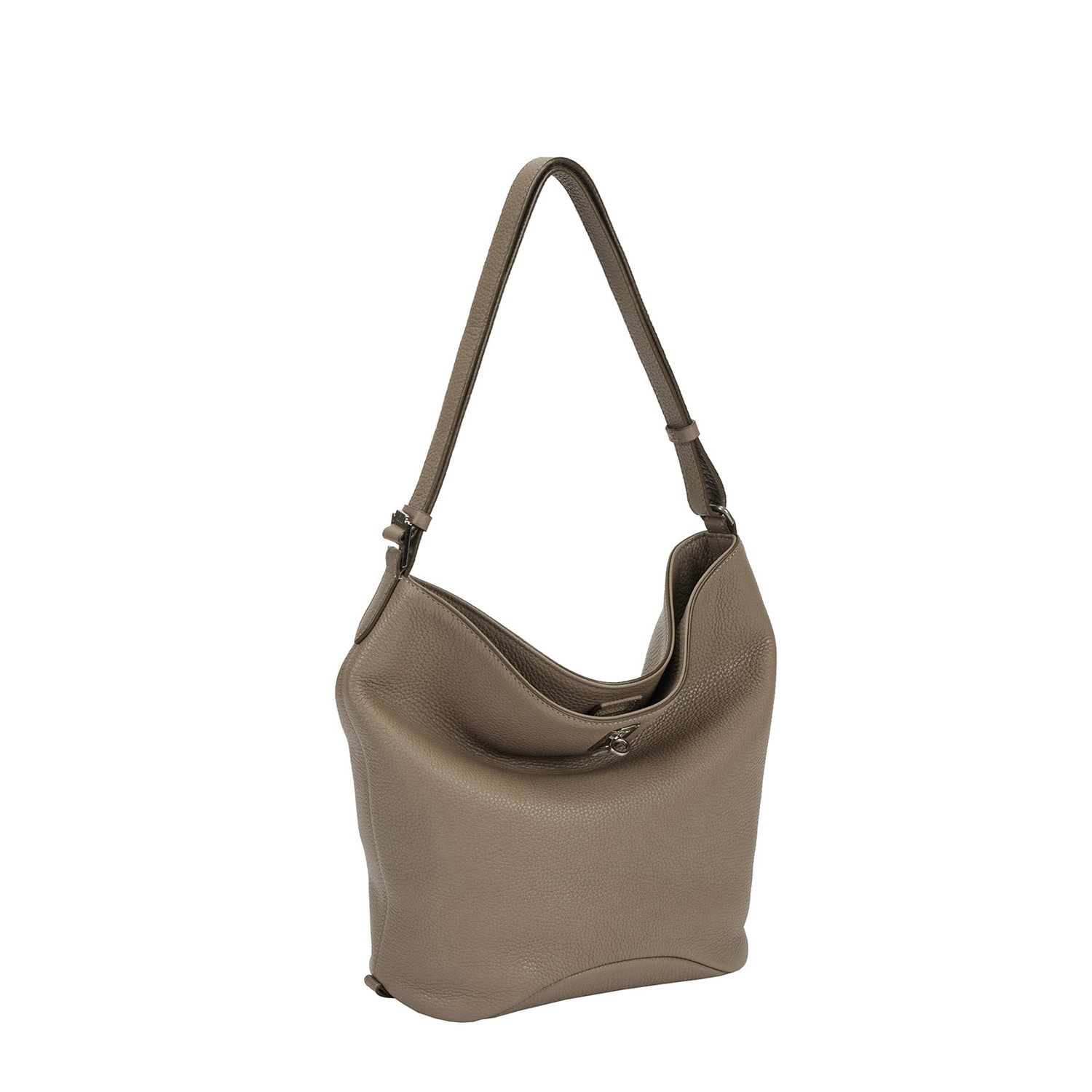 【VUNQUE】 PERFEC BAGGY HOBO S : LIGHT TAUPE