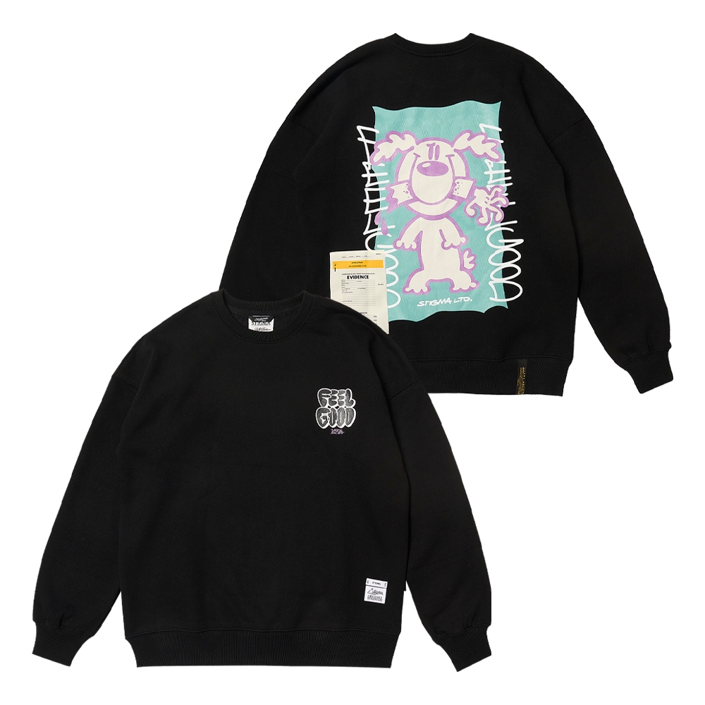 DOGGY OVERSIZED CREWNECK BLACK 8,384円