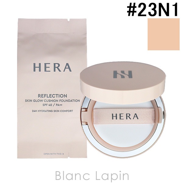 ヘラ HERA リフレクションスキングロウクッションファンデーション #23N1 BEIGE 15g x2(本体 + レフィル1個) クッションファンデーション [631395]