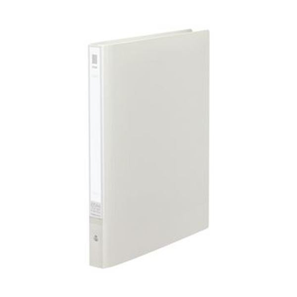 （まとめ）コクヨ クリヤーブック（NEOS） 替紙式 A4タテ 30穴 10ポケット付属 背幅2740mm オフホワイト ラ-NE720W1冊(×10セット)