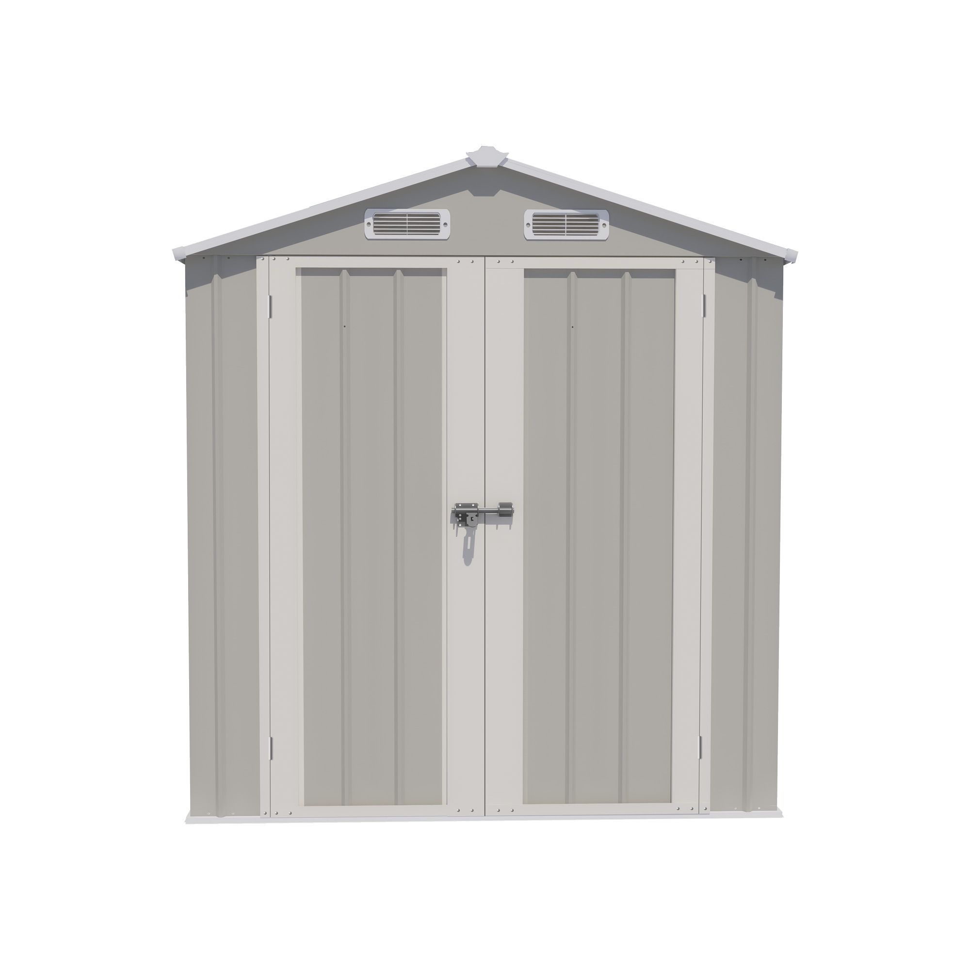 【可動棚なし】物置 屋外 スチール 倉庫 床材補強フレーム付き 戸外収納庫 幅173*奥行き107*高193 物置き おしゃれ 大型 収納庫 屋外物置 防さび ベランダ 防水 ドア スチール物置 屋 38,072円