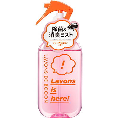 他サイト： ラボン・デ・ブーン [クルマ用ファブリックミスト] 220ml フレンチマカロン [フルーティフローラル] の香りの商品画像