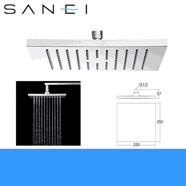 S1040F4 回転シャワーヘッド[]