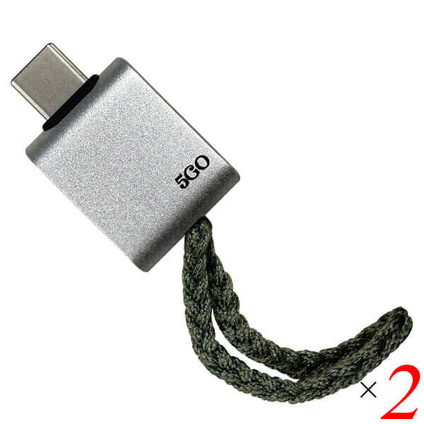 5GO TypeC シルバー 2個セット