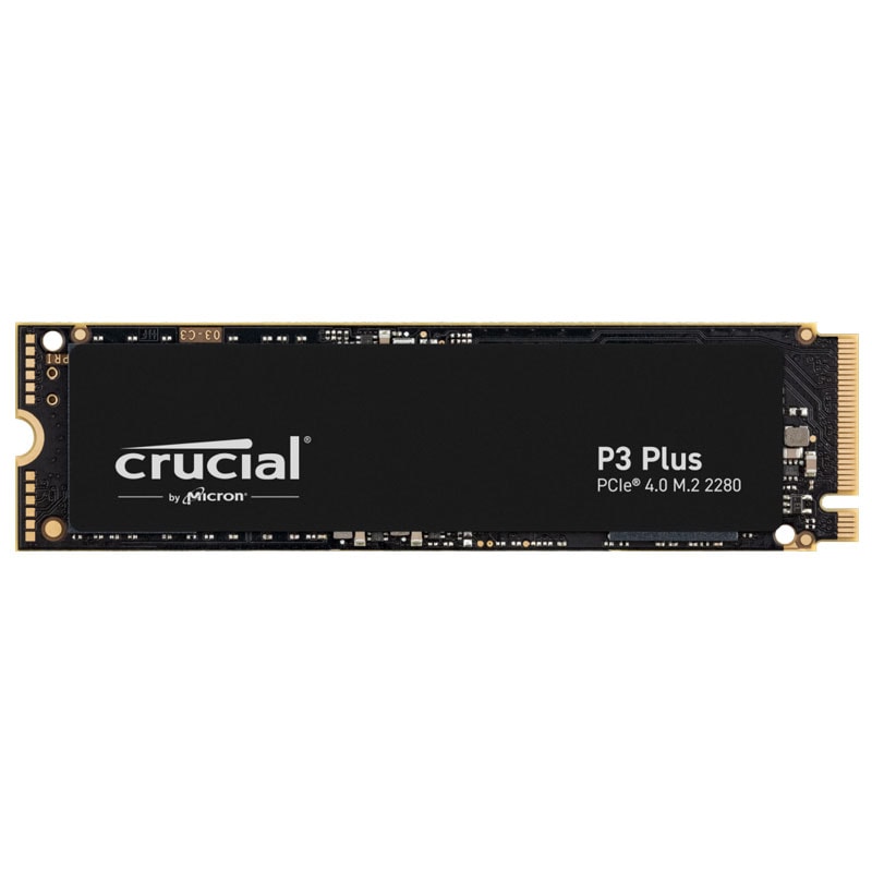 1TB P3 Plus NVMe PCIe Gen4x4 SSD M.2 2280 R:5000MB/s W:3600MB/s CT1000P3PSSD8 5年保証 企業向けバルク