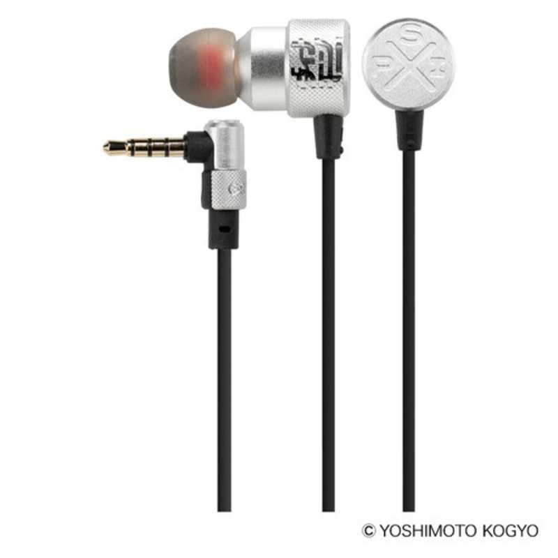 SPIX監修のオリジナルチューニングイヤホン THE SHOOTER SPIX Edition (2.0m) ［φ3.5mmミニプラグ / 両耳 / イヤホンタイプ］　TGR131-SPX-ONE