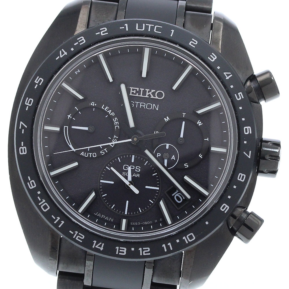 セイコー SEIKO SBXC089/5X53-0BF0 アストロン 5X ウォッチサロン専用モデル デイト GPS ソーラー電波 メンズ 箱・保証書付き_933570【中古】