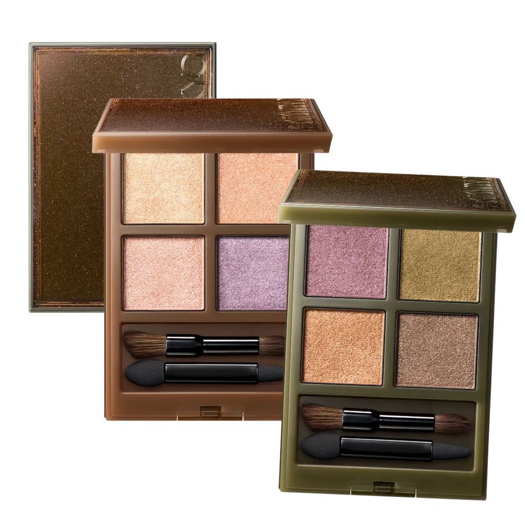 ザ アイシャドウ パレット + 　スルー ザ グラス　#101 #102　ホリデー　コフレ　3cm