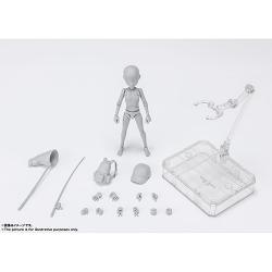 【新品/在庫あり】[再販][バンダイ] S.H.フィギュアーツ ボディくん 杉森建 Edition DX SET (Gray Color Ver.)