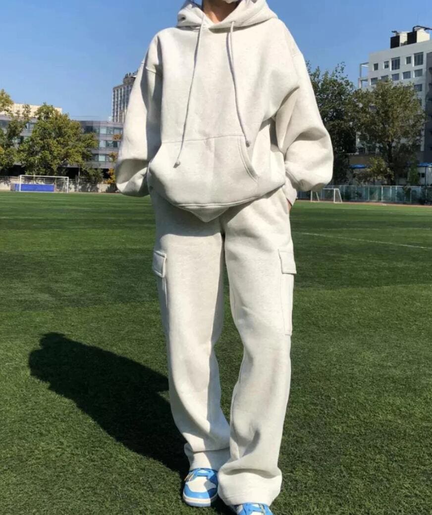 【3日で出荷】裏起毛 スウェット パーカー リラックスパンツ セットアップ トレーナー フーディー スウェットパンツ ワイドパンツ ストレート 暖かい あったか 防寒 プルオーバー カジュアル 上下セ