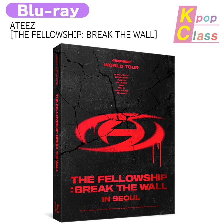 国内発送 ATEEZ Blu-ray [ THE FELLOWSHIP : BREAK THE WALL ] / 1次予約