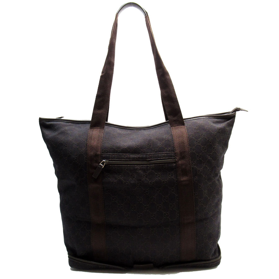 グッチ GUCCI トートバッグ 折りたたみバッグ ショルダーバッグ GGキャンバス ダークブラウン ユニセックス 152232 w0820a