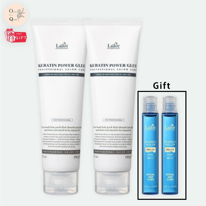 ケラチン パワーグルー タンパク質 ヘアエッセンス 150g x 2 + 単独GIFT/タンパク質エッセンス/ヘアアンプル/タンパク質ヘアエッセンス/タンパク質ヘアパック