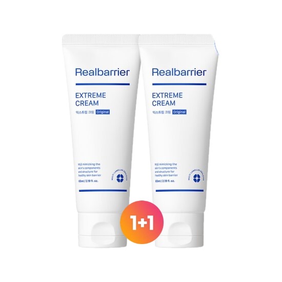 【正規品】[1+1]エクストリームクリームオリジナル65ml+65mlチューブ型水分保湿鎮静[韓国スキンケア][韓国化粧品]