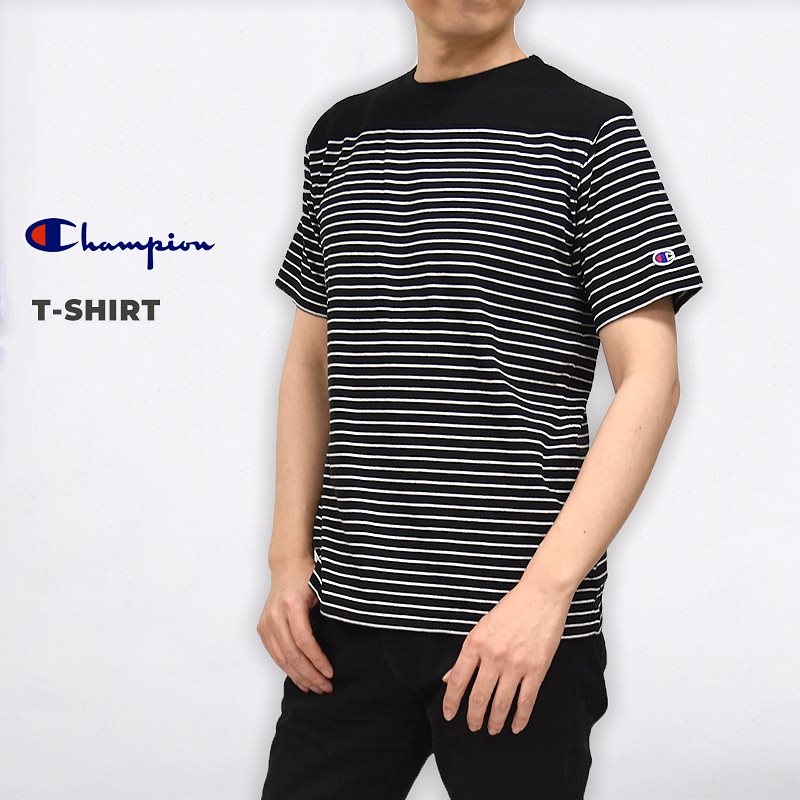 ウェア カジュアル Tシャツ C3 P303 010 090 T Shirt ボーダー メンズ ロゴ Tシャツ ビッグ割引 Www Quartzhotel Mx