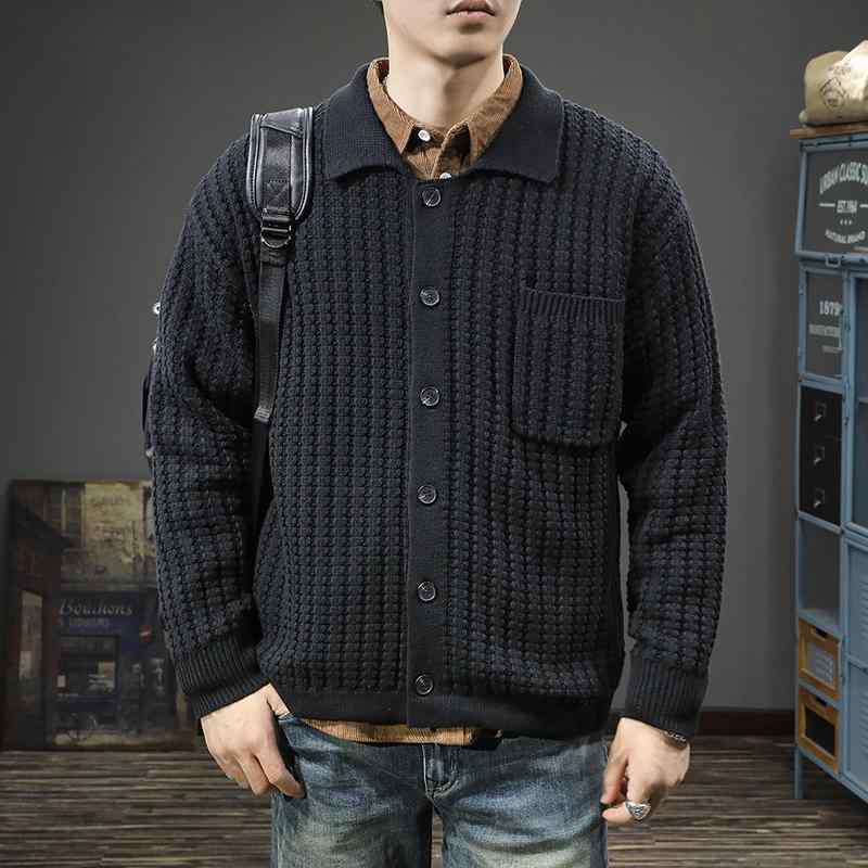 メンズ 服 シンプル ファッション オシャレ 大人 かっこいい 大きいサイズ ストリート 紳士服 春 カーディガン セーター スポーツ レジャー 厚手 ジャケット 7,996円